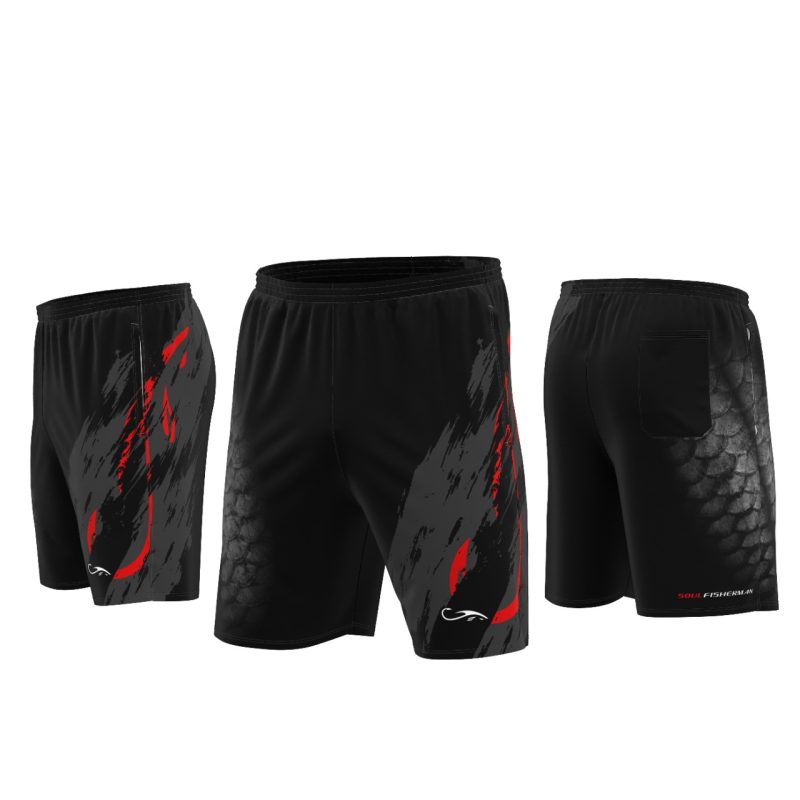 SHORT COM BOLSO - ELASTANO BLACK