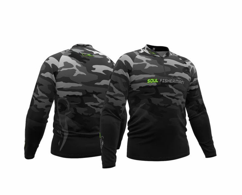 CAMISA DE PESCA CAMUFLADA UV50+