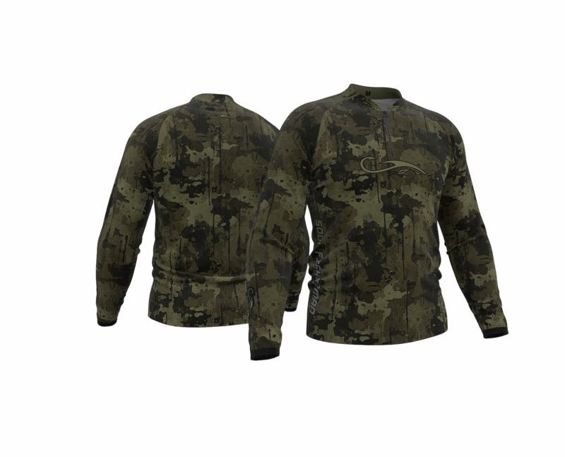 CAMISA DE PESCA UV50+ CAMUFLADA