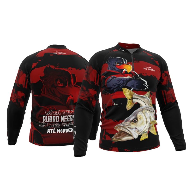 CAMISA DE PESCA UV50+ RUBRO NEGRO